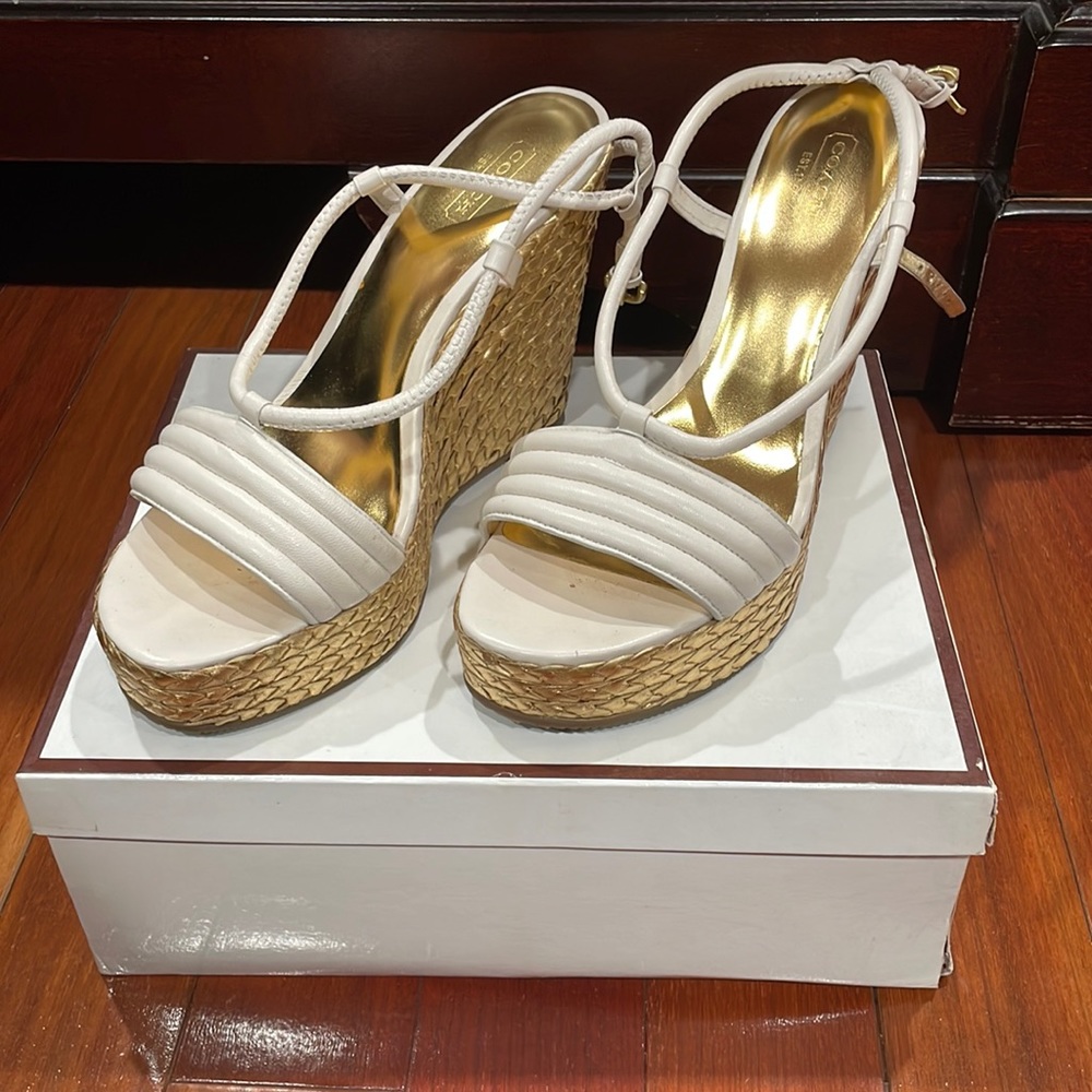 Coach wedges